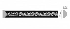 Молдинг DECOMASTER 130-63 ШК/80 (15*8*2400мм)